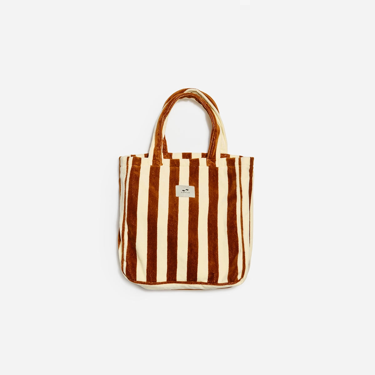SLOW TIDE TERRY TOTE BAG
