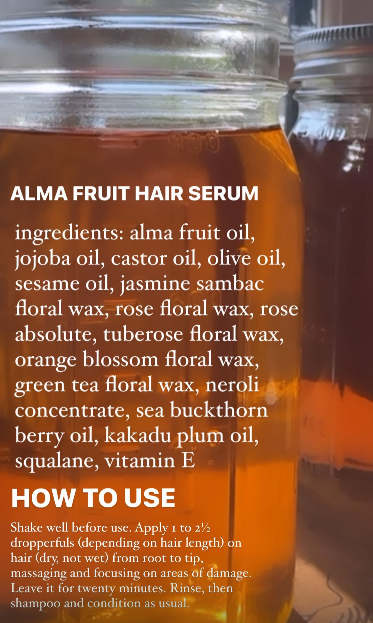 AMLA FRUIT HAIR SERUM