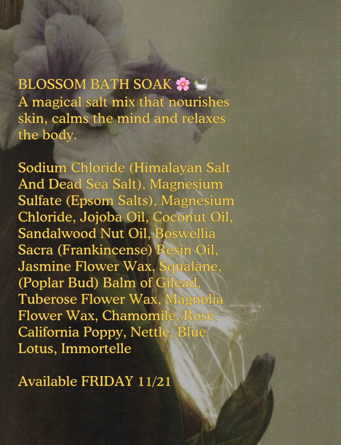 BLOSSOM BATH SOAK