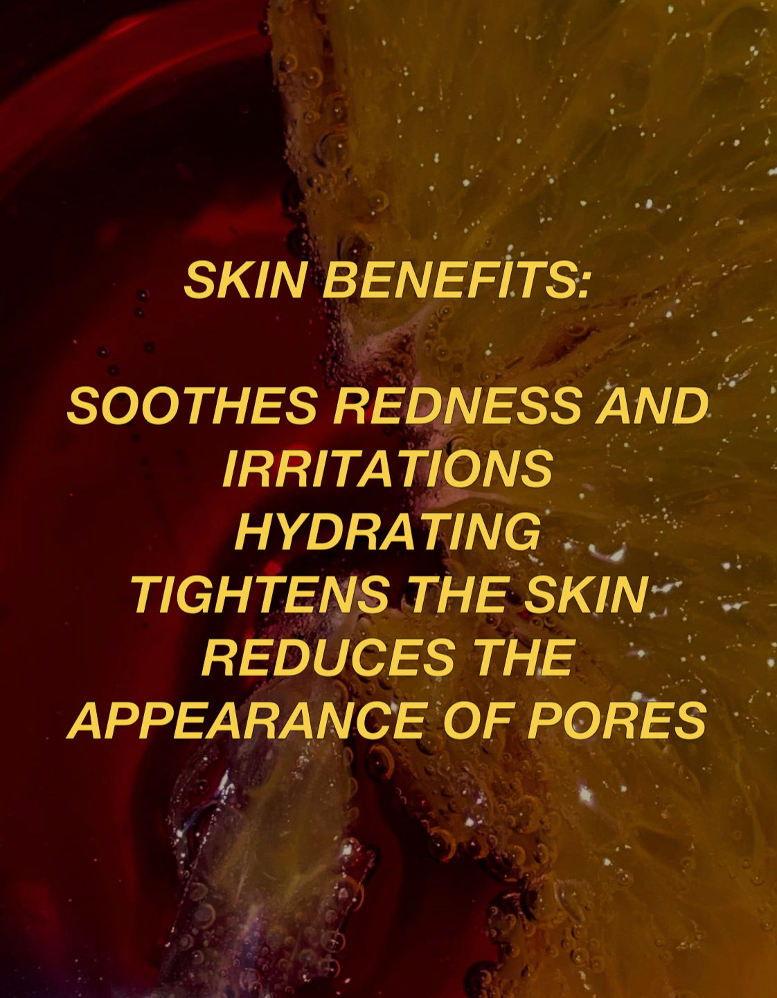 WINTER APEROL SPRITZ HYDROSOL